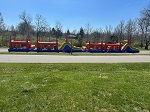 120ft Double Slide Obstacle Course