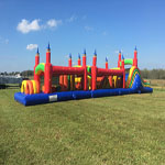 60ft Titan Obstacle Course with Slide